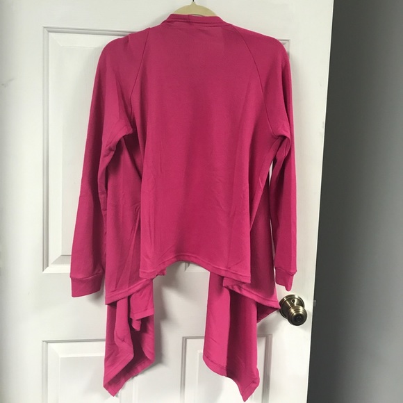 LAST ONE! Pink Waterfall Sweater/Cardigan NWT - Picture 4 of 5